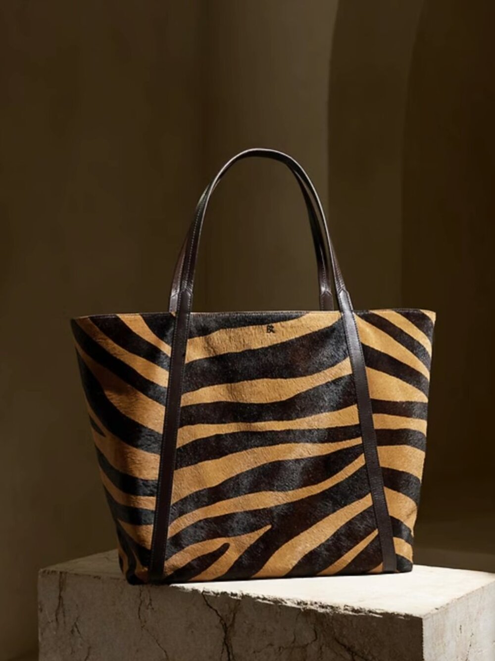Banana Republic Haircalf Tote